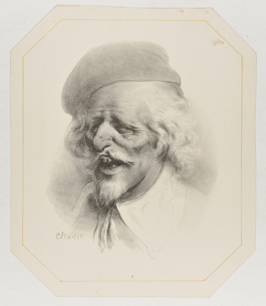 HEAD OF A LAUGHING OLD MAN