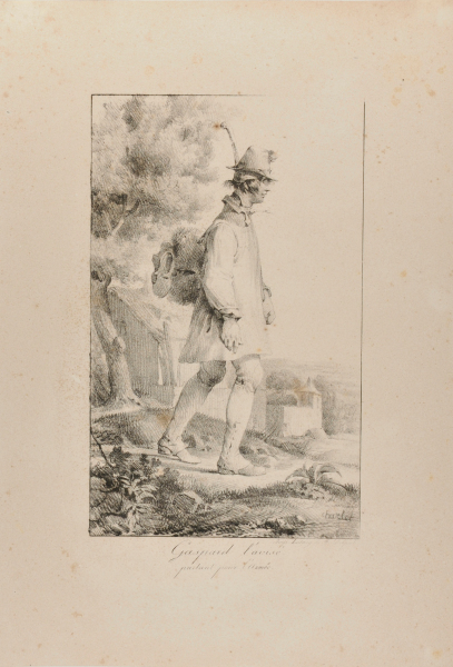 GASPARD BECAME AWARE THAT HE WAS LEAVING FOR THE ARMY