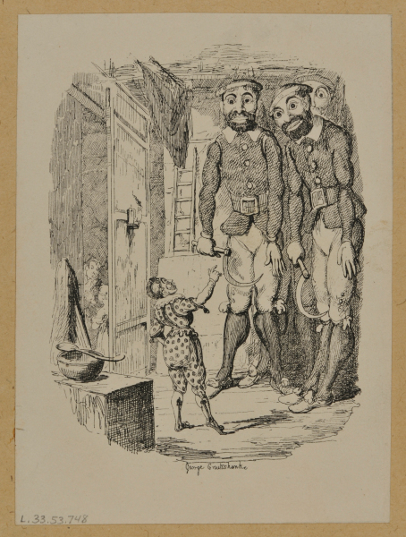 GRIMALDI'S KINDNESS TO THE GIANTS