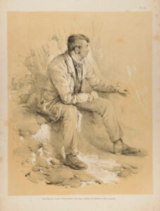 Seated man