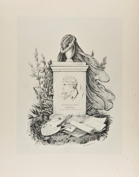 Michallon (Achille Etna), né à Paris le 22 8bre. 1796, mort le 24 7bre.