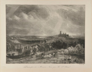 Vue panoramique de Coucy-le-Château