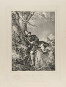 Un Berger surpris par l’orage