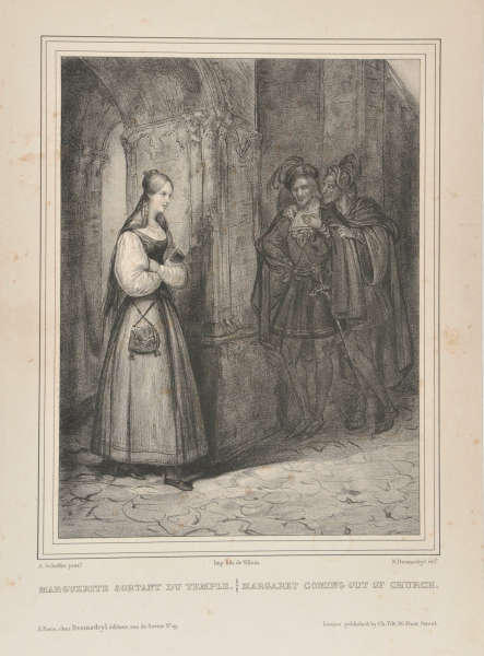 Marguerite Sortant du Temple