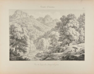 Vue des Gorges de St. Laurent-du-pont