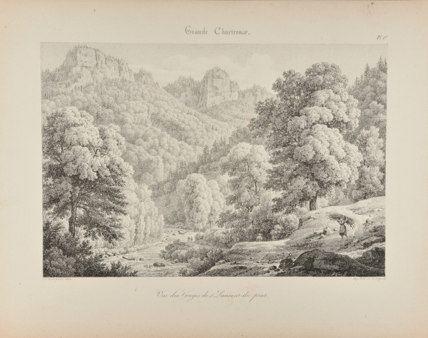 Vue des Gorges de St. Laurent-du-pont