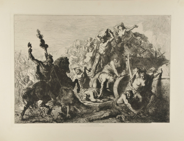 Les Cantabres, Episode de l'invasion Romaine en Espagne