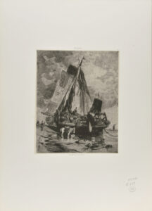 Bateau sur la Grève