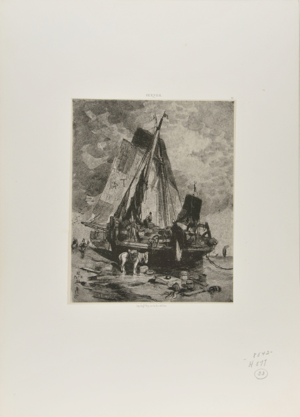 BOAT ON THE RIVERBANK