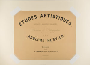 Cover for Etudes Artistiques: Paysages, Marines, Baraques