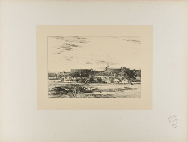 ROW OF HOUSES IN A VILLAGE