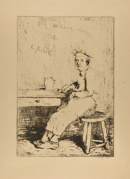 TITLE PLATE FROM THE SERIES "SCÈNES CULINAIRES"