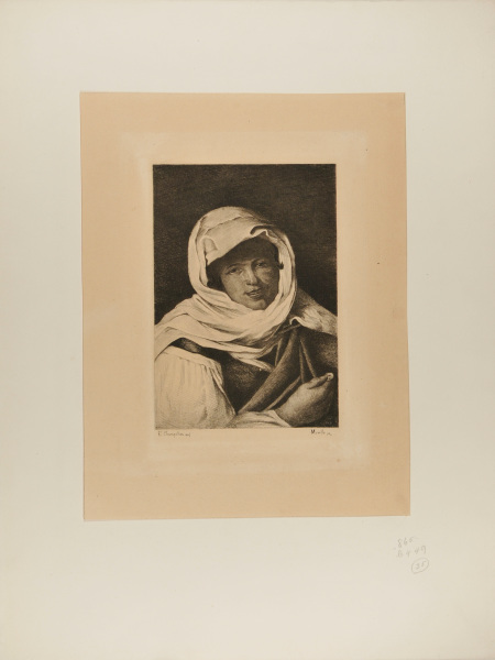 The Girl with a Coin (Girl of Galicia)