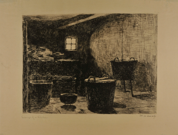 Interior of a Kitchen