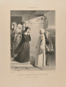 Héloïse recevant Abeilard au Paraclet (Salon de 1839)