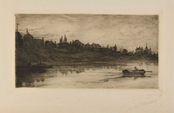 SUMMER EVENING, VILLENEUVE-LA-GARENNE