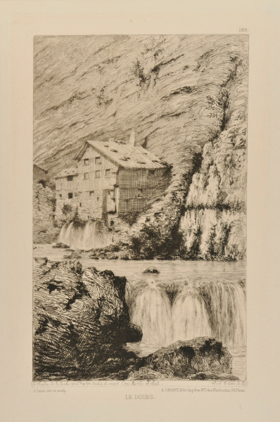 VIEW OF THE DOUBS RIVER