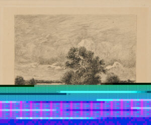 Landscape with Pond and Figure on the Bank