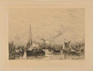 Boats in a Harbor