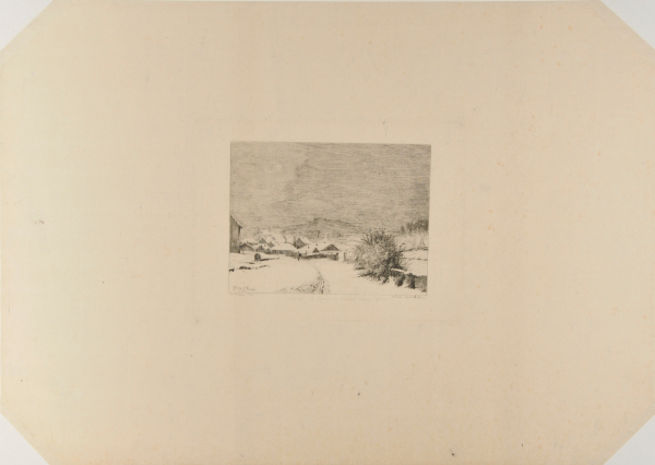 Hauteville, près Lyon, où habitait Fleury Chenu