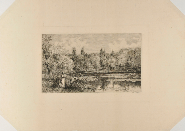 Etang de Saint Cucufa – 27 Juin 1875