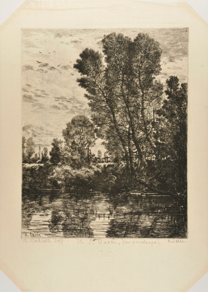 Ile St. Ouen (au printemps)