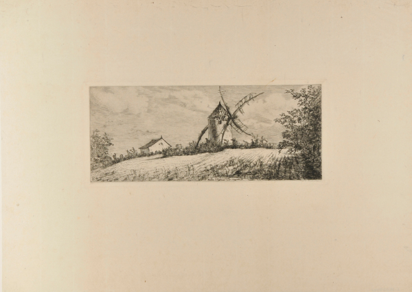 Moulin d’Orgemont près Argenteuil, mars 1875
