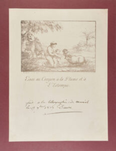 Essai au Crayon, à la Plume et à l’Estompe