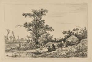 La Femme et l’enfant au bord de l’eau