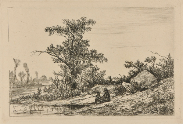 La Femme et l’enfant au bord de l’eau