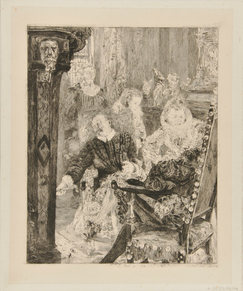 Auprès de la cheminée