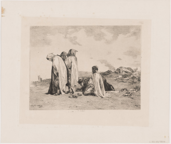 The Morning Prayer in the Desert - Image 1