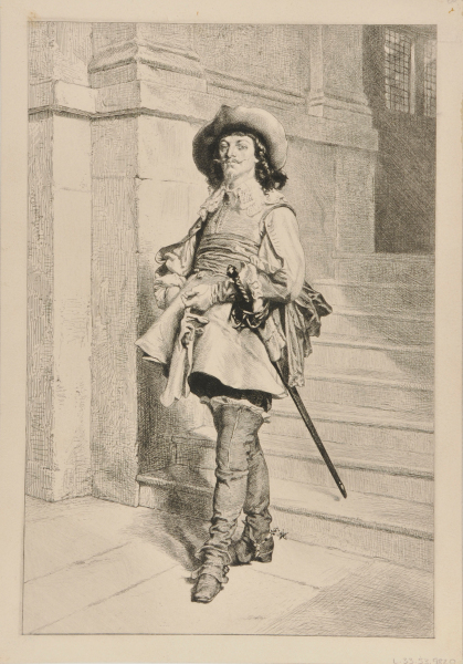 A CAVALIER: TIME OF LOUIS XIII