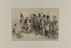 Reviewing the Troops