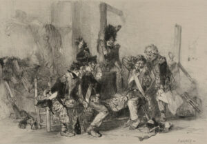 Soldiers Playing Cards