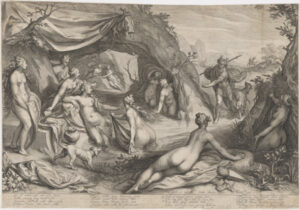 Diana at the Bath Suprised by Actaeon