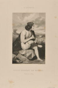 Giotto Dessinant ses Moutons