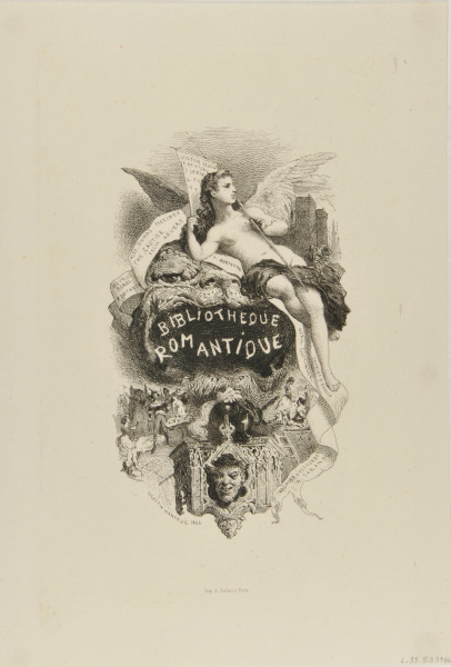 Cover for “Bibliothèque Romantique”