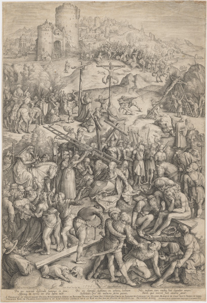 The Bearing of the Cross and the Crucifixion