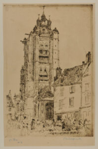 Le marché de Pontoise, place du Petit Martroy