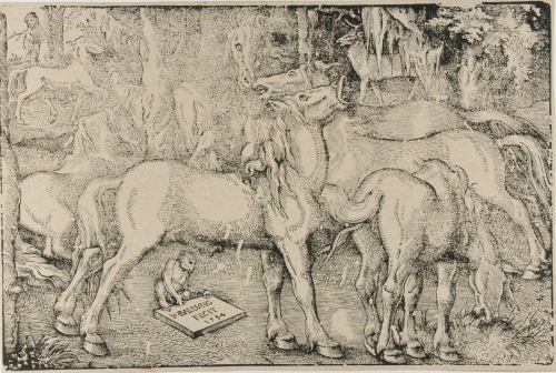 GROUP OF SEVEN HORSES