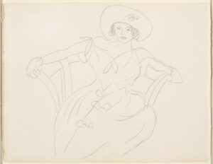 Study for “The Yellow Dress”