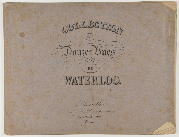 COLLECTION DE DOUZE VUES DE WATERLOO