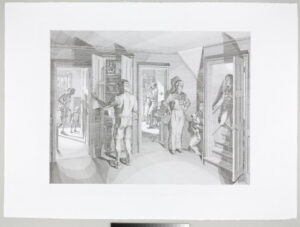 From the portfolio “Open House: Five Engraved Scenes”