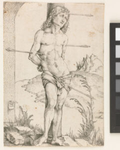 Saint Sebastian Bound to a Column