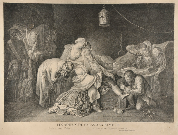 CALAS' FAREWELL TO HIS FAMILY