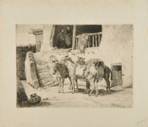 A Corner in Spanish Taos