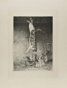 The Cat Feigning Death