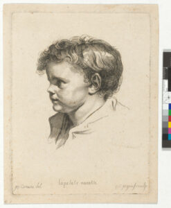 from the series “Têtes de différents caractères”