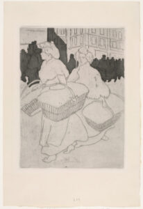 Laundresses Bringing Back their Work (Blanchisseuses reportant l’ouvrage)